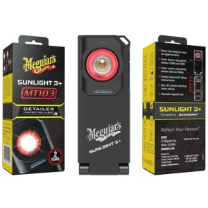 Meguiars Lackkontrollleuchte Sunlight 3-Plus Detailer Inspection Light MT103