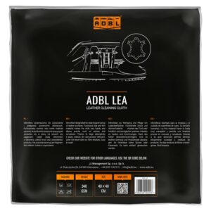 ADBL Lea Leder Reinigungstuch 340GSM 40×40